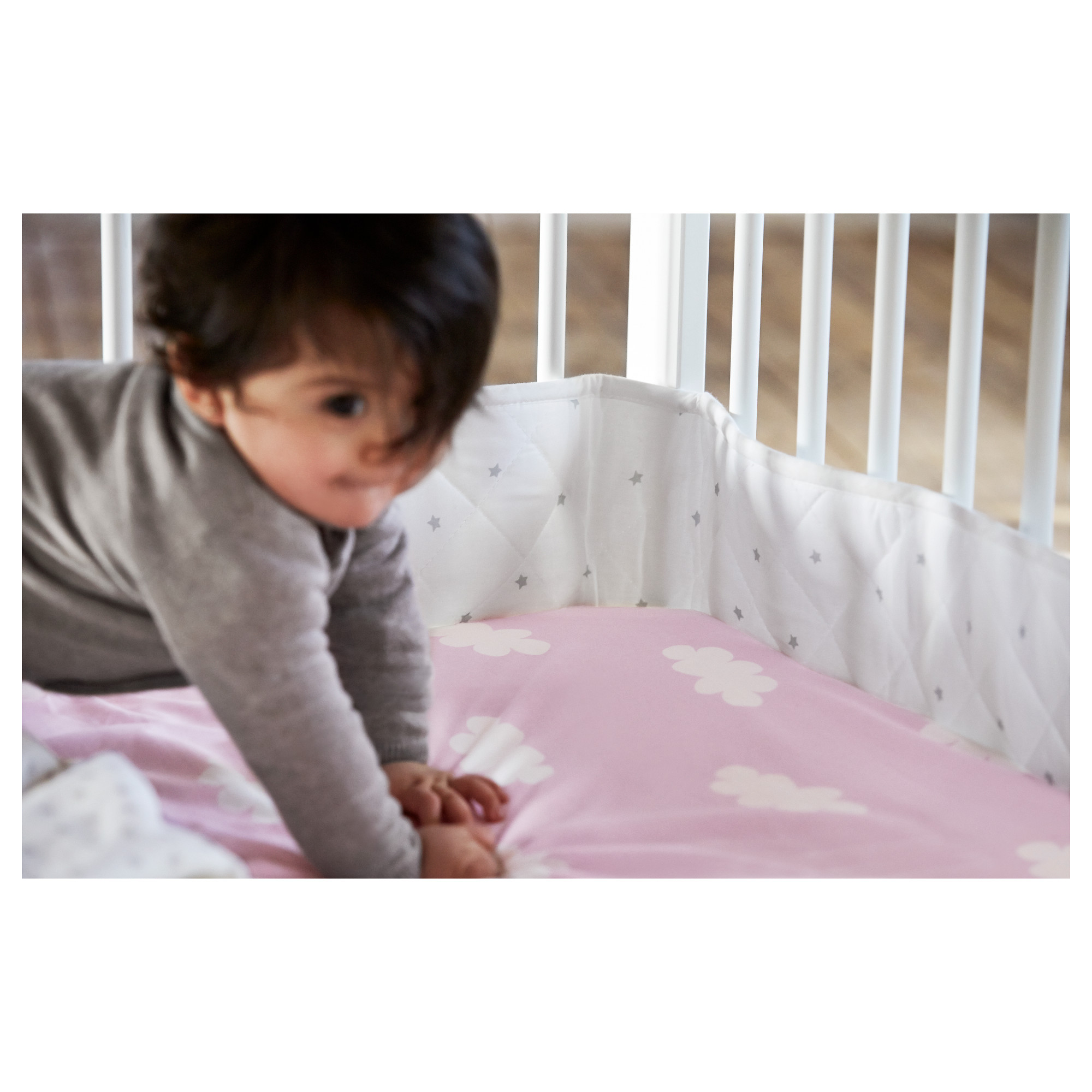 ikea cot bumper pad